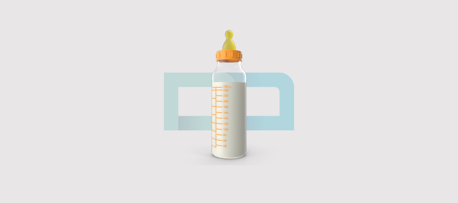 حليب طفل رضيع